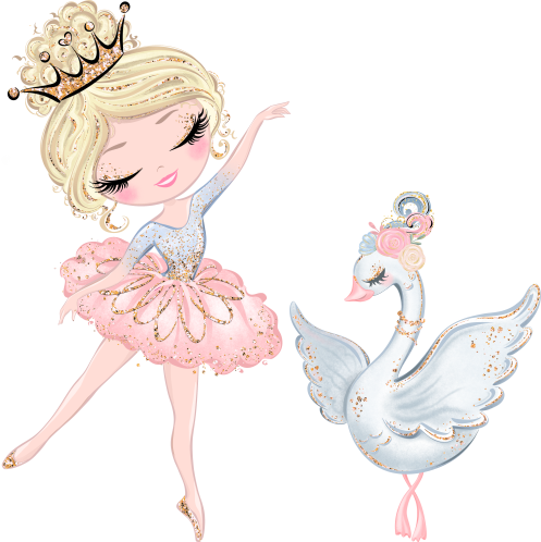 (042-10-I) Ballerina White Swan