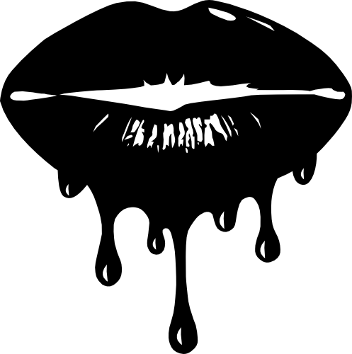 (065-H) Dripping Lips Kiss