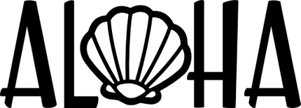 (s069-G) Aloha Sea Shell