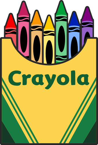 (s095-1U) Crayola Crayon Box
