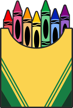 (s095-3C) Box of Crayons
