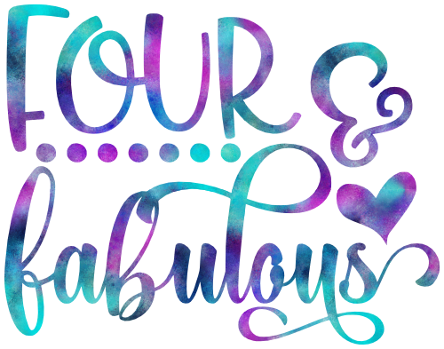 PPB-013 Four & Fabulous 9 inch Glitter