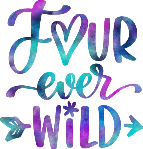 PPB-026 Four Ever Wild 9 inch Glitter