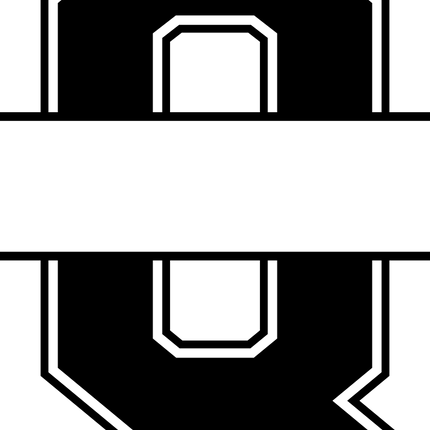 (s123-05) Letter or Number Custom Text Name