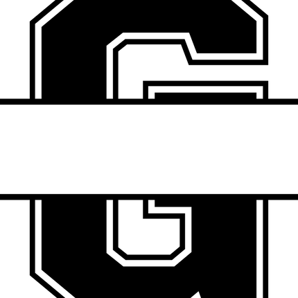 (s123-05) Letter or Number Custom Text Name
