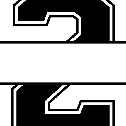 (s123-05) Letter or Number Custom Text Name
