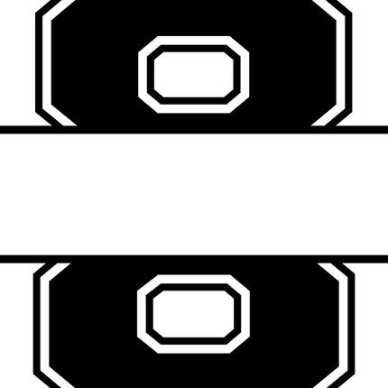 (s123-05) Letter or Number Custom Text Name