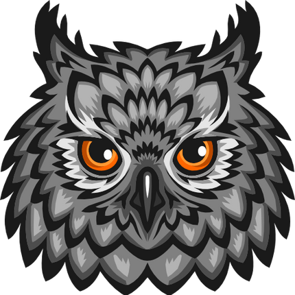 (s145-01-2E) Owl Mascot