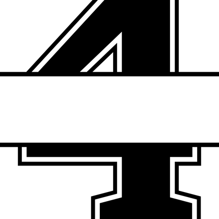 (s123-05) Letter or Number Custom Text Name