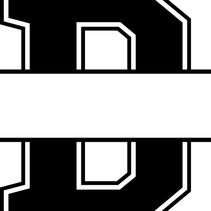 (s123-05) Letter or Number Custom Text Name