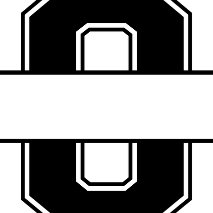 (s123-05) Letter or Number Custom Text Name