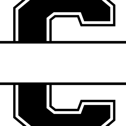 (s123-05) Letter or Number Custom Text Name