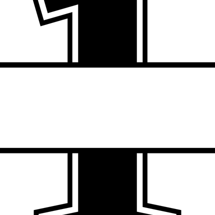 (s123-05) Letter or Number Custom Text Name