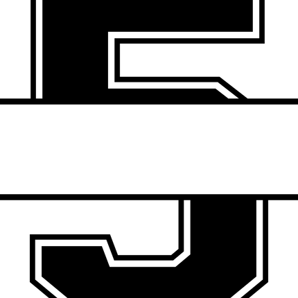 (s123-05) Letter or Number Custom Text Name