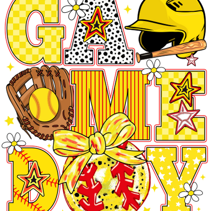 (041-08-1C) Game Day Softball