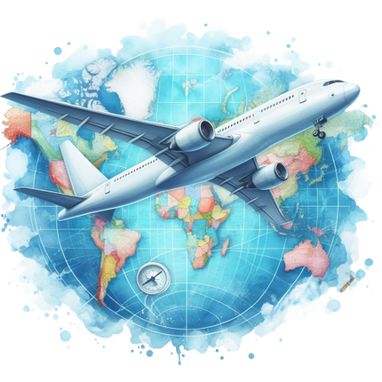 (077-02-1B) Plane Airplane