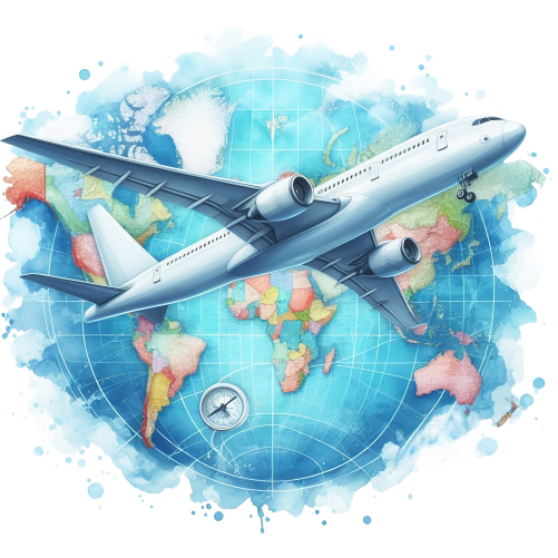 (077-02-1B) Plane Airplane