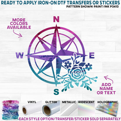 (s101-1C) Compass Rose Flowers