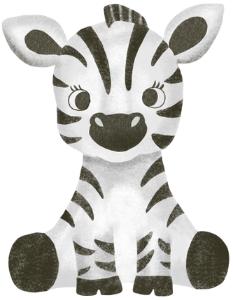 (s102-1-D) Baby Zebra
