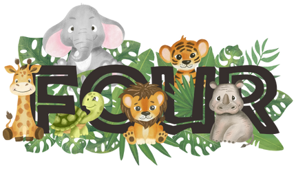 (s102-2-B) Safari Animals Group Four