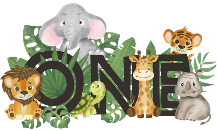 (s102-2-B) Safari Animals Group One