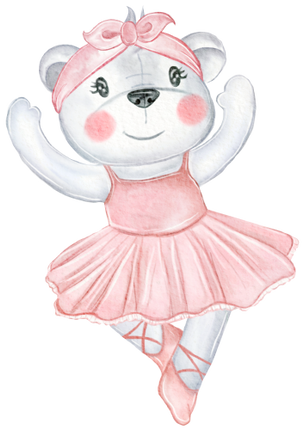 (105-2) Ballerina Animals