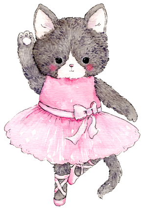 (105-1) Ballerina Animals