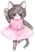(105-1) Ballerina Animals