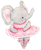 (105-1) Ballerina Animals