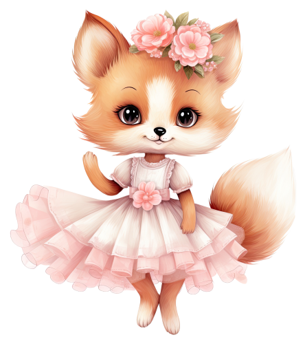 (105-2) Ballerina Fox