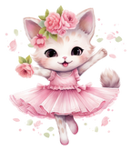 (105-3) Ballerina Animals