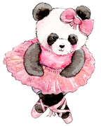 (105-1) Ballerina Animals