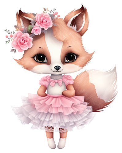 (s105-2H) Ballerina Fox