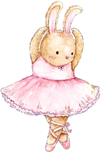 (105-1) Ballerina Bunny Rabbit