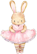 (105-1) Ballerina Bunny Rabbit