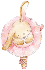 (105-1) Ballerina Bunny Rabbit