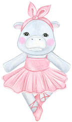 (105-2) Ballerina Animals