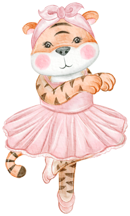 (105-1S) Ballerina Tiger