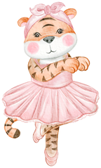 (105-2) Ballerina Animals