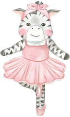 (105-2) Ballerina Animals
