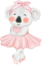 (105-2) Ballerina Animals