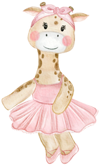 (105-2) Ballerina Animals