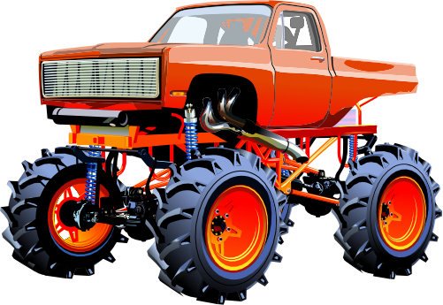 (106-01-D)  Monster Truck