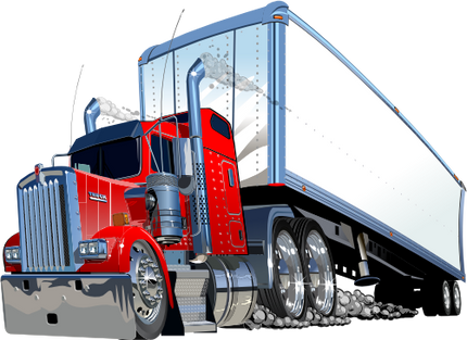 (106-3A) Semi Truck