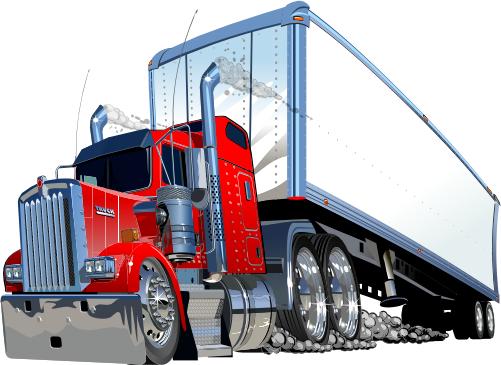 (106-3A) Semi Truck