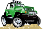 (106-1M) Jeep 4x4