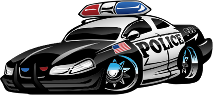 (106-2R) Police Car