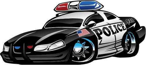 (106-2R) Police Car