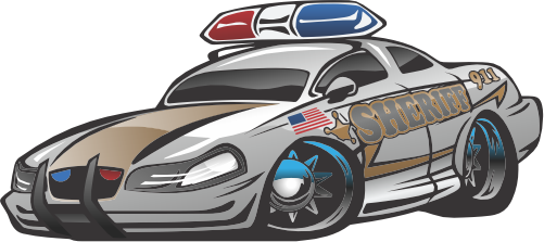 (106-2S) Sherriff Car
