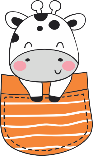 (s107-1-D) Pocket Giraffe